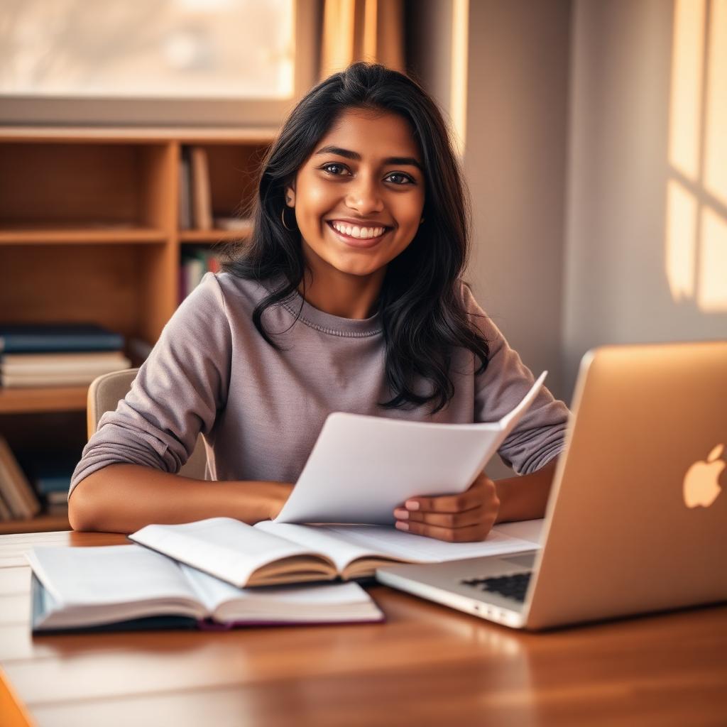 BrightPath Academy student Ananya